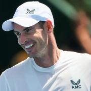 Sir Andy Murray was seen cracking jokes after his win against Thanasi Kokkinakis at the Australian Open.