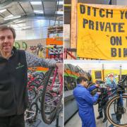 Cycling charity raises more than £10,000 in fight to 'survive winter'