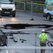 Busy road to re-open after burst pipe caused 'major incident'