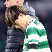 Huge Celtic boost as Kyogo 'positive over Rangers injury return' after shoulder knock