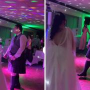 Celtic-daft groom pranked by bride with Rangers song for first dance