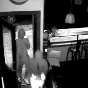 CCTV captures thugs breaking in to Glasgow restaurant
