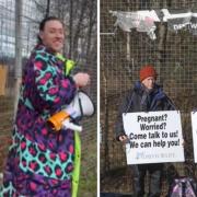 Glasgow activists blasted Lizzo music over hospital abortion protesters