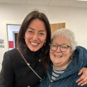 'The greatest show': Davina McCall snaps shot with pal Janey Godley
