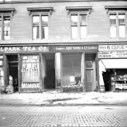 Possilpark Tea Company, Saracen Street, 1937