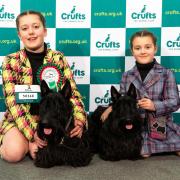 Scots youngsters - and their Scotties - win prizes at their first ever Crufts
