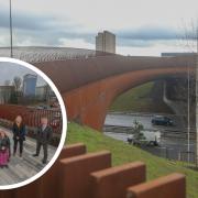 'Something to be really proud of' Glasgow's newest bridge officially opens