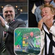 Rod Stewart shows love for Ange Postecoglou with massive tribute at concert