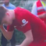 Ben Doak collapses during Liverpool UEFA Youth League tie