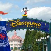 Rangers star takes trip to Disneyland after picking up injury