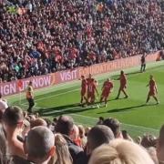 Incredible new Celtic fan angle shows rage from away end at Steven Gerrard penalty
