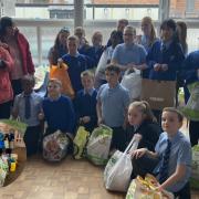 East End primary school and care home team up to help local community