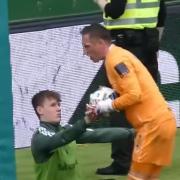 Unseen Celtic vs Rangers footage emerges as Allan McGregor clashes with ball boys