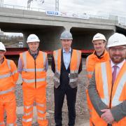 New Ravenscraig rail bridge hailed Motherwell 'legacy' after marking major milestone