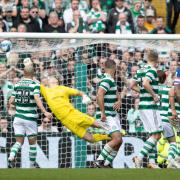 James Tavernier nets a stunning free kick against Celtic