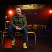 Andrew at Oran Mor, where is appearing in the latest A Play A Pie and A Pint