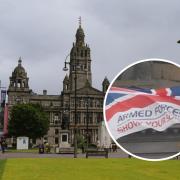 Glasgow to honour armed forces in special flag-flying ceremony