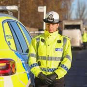Glasgow Road Policing officer