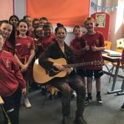St Saviour’s Primary School and The Glasgow Barons music charity