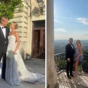 Ex-Celtic star joined by former teammate for 'breathtaking' Italian wedding