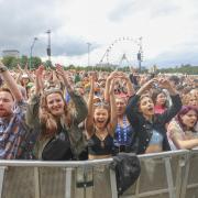 The crowd at TRNSMT festival on Glasgow Green