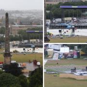 Images show TRNSMT clean-up underway in Glasgow Green as festival comes to an end