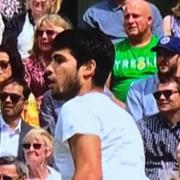 'Lad': Celtic star spots fan wearing 'Treble' shirt in Wimbledon crowd