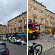 Glasgow residents rushed to hospital after fire in the East End