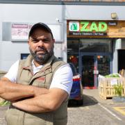 Omar Aldulemy, owner of Zad Food on Lister Street
