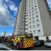 Fire crews provide update on call to 'suspicious smell' at Glasgow flats
