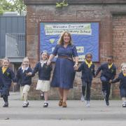 Scotstoun saw four sets of twins start school life on Wednesday