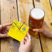 City centre pub to give away UV activated beer mats revealing 'secret walking trails'