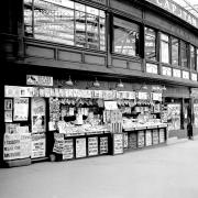 Inside Glasgow Central Station, 1936