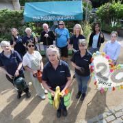 The volunteers and staff at the Hidden Gardens