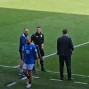 Roofe is subbed off for Rangers