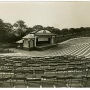 The amphitheatre used for concerts, pictured here in 1926