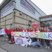 The Sharks held a protest to try and halt the closures