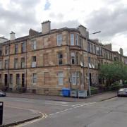 Block of flat relating to this planning application, Glasgow