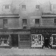 Shops in Anderston on Main Street, 1890