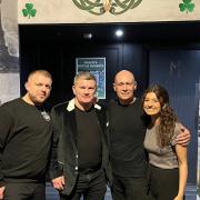 'Brilliant and humble': Boxing legend spotted at Glasgow bar