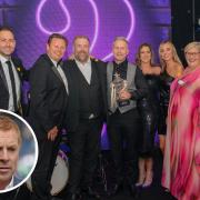 Neil Lennon joins other celebrities in Glasgow for special evening