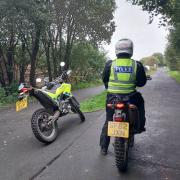 Cops on bikes crackdown on youth disorder in Glasgow's West End