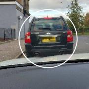 Glasgow Road Police seize car