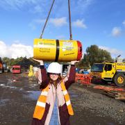'Fantastic': Glasgow schoolgirl wins competition to name tunnelling machine