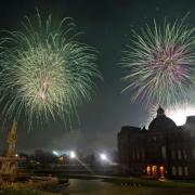 Fireworks Glasgow Green