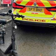 Glasgow police seize scooter