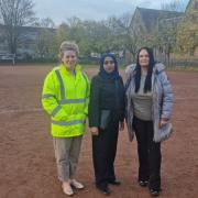 Councillor Siddique and staff
