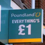 Poundland sign