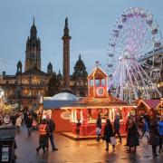 Glasgow Christmas market in George Square (Image: Newsquest)