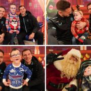 Rangers stars Jack Butland and Borna Barisic surprise fans at Christmas party
